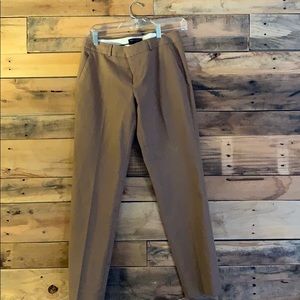 Banana Republic dark tan pants (Ryan fit) 4P